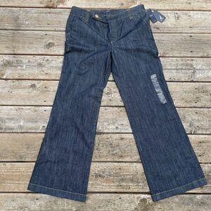 Nautica Wide Leg Trouser Jeans NWT Size 12/14